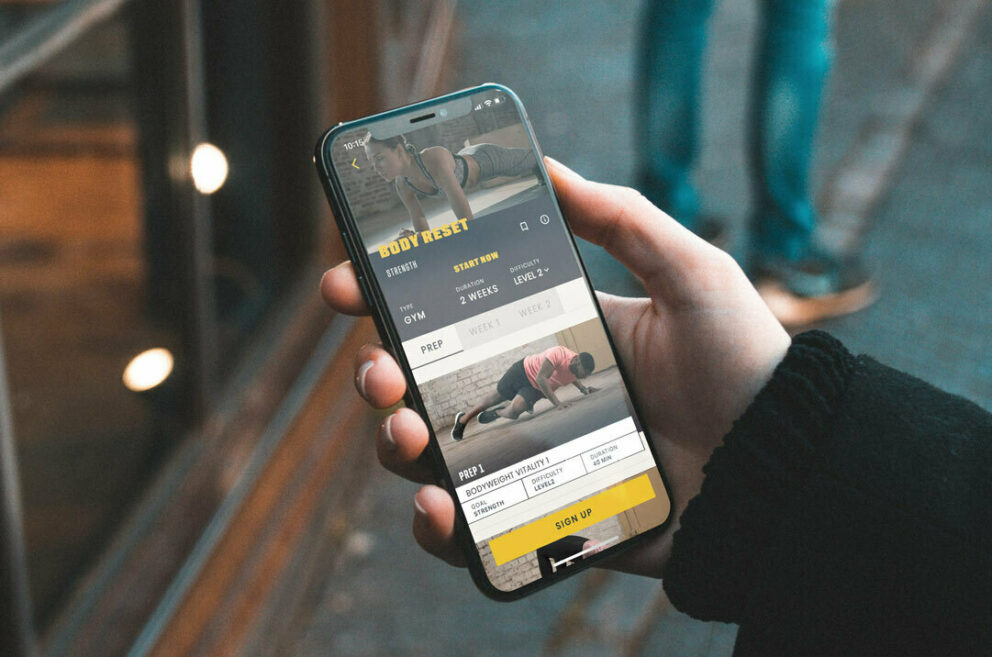 Amplify App fitness features